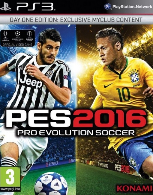 Игра Pro Evolution Soccer 2016 - Day One Edition за PlayStation 3