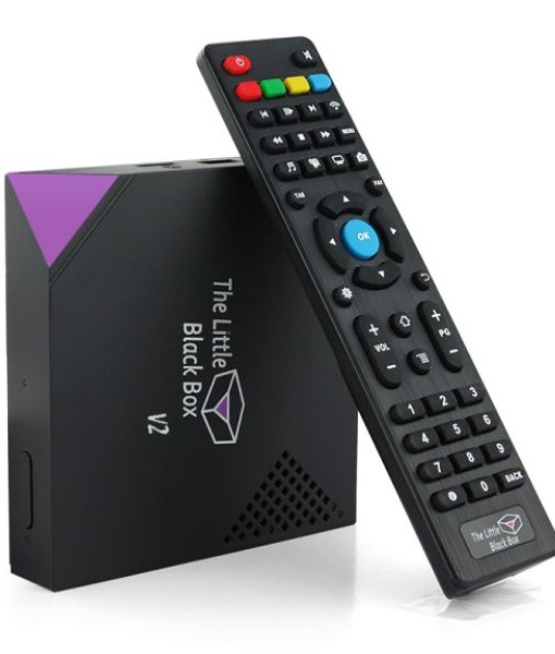 Интернет медиа плеър The Little Black Box V2, черен