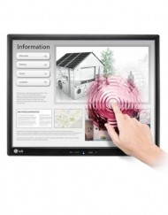 Монитор 17" (43.18 cm) LG 17MB15T-B, 5 ms, 5,000,000:1 (DFC), 250cd, LCD, Touch-Screen, D-SUB, USB