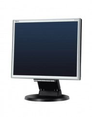 Монитор 17"(43.18) NEC LCD TN LED E171M, DVI,D-Sub,монитор, черен / сив, 5:4, 1000:1, 1280х1024, 1+1