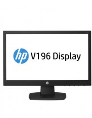 Монитор 18.5" (43.18 cm) HP V196 (M7F91AA), TN панел, HD LED, 5 ms , 5 000 000:1, 200 cd/m2 , DVI