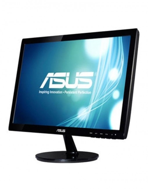 Монитор 18.5" (47cm) ASUS VS197DE, LED, 5ms, 50 000 000:1, 200cd/m2, черен