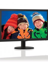 Монитор 21.5" (54.61 cm) Philips 223V5LSB FULL HD LED, 5ms 10 000 000:1 250cd/m2 DVI черен
