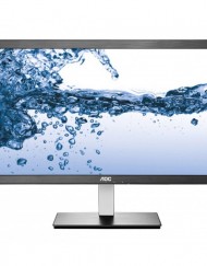 Монитор 23.6" (59.94 cm), AOC I2476VWM, IPS панел, FullHD LED, 5ms, 50 000 000:1, 250 cd/m2, HDMI