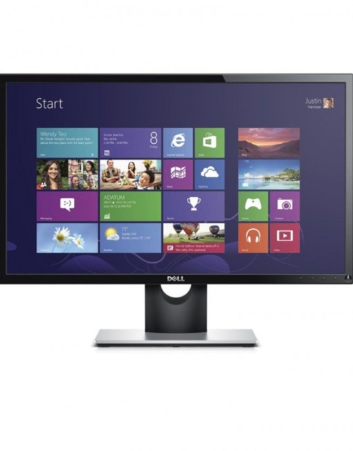 Монитор 23.8" (60.45 cm) Dell SE2416H, IPS панел, Full HD, 6ms, 8 000 000:1, 250 cd/m2, HDMI