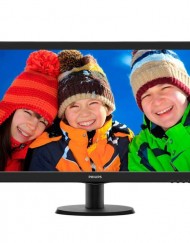 Монитор 27" (68.58cm) Philips 273V5QHAB, AMVA панел, FULL HD LED, 4ms, 10 000 000:1, 300cd/m2, HDMI