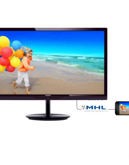Монитор 28" (71.12 cm) Philips 284E5QHAD, Full HD, 4 ms, 20 000 000:1, 300 cd/m2, HDMI, 2г.