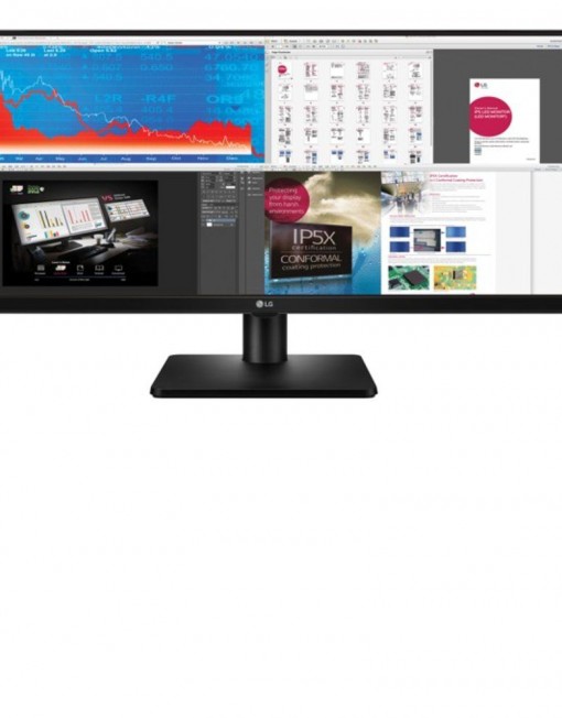 Монитор 34" (86.36) LG 34UB67, IPS, FullHD, 5 ms, sRGB 99.5%, 300 cd/m2, HDMI, 4-Screen Split