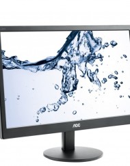 Монитор AOC E970SWN, 18.5" Wide TN LED, 5ms, 20М:1 DCR, 200 cd/m2, 1366x768 HD, Black