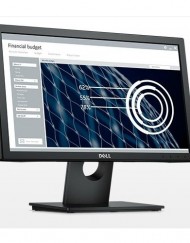 Монитор Dell E1916H, 18.5" Wide LED Anti-Glare, TN Panel, 5ms, 600:1, 200 cd/m2, 1366x768 HD, VGA, D
