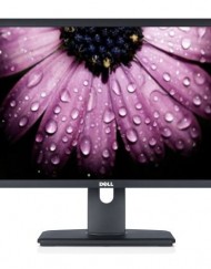 Монитор LCD Dell P2213, 22", VGA, DVI-D, Черен