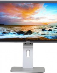 Монитор LCD IPS DELL 19.5", VGA, DVI-D, DisplayPort, USB, Черен, P2014H