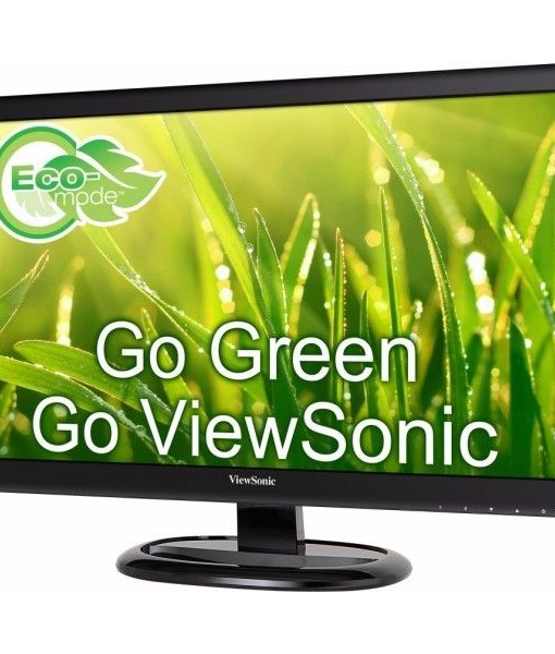 Монитор LED 24" ViewSonic VA2465SH LED, VA, 1920 x 1080 Full HD, VGA, HDMI, Аудио жак
