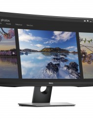 Монитор LED 27" Dell SE2716H с извит екран LED, VA, 1920 x 1080 Full HD, PC Аудио вход, Аудио жак, V