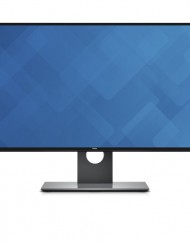 Монитор LED 27" Dell U2717D LED, IPS, 2560 x 1440, DisplayPort цифров изход, DisplayPort, MHL-HDMI ц