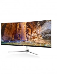 Монитор LED 34" LG 34UC97-S с извит екран LED, IPS, 3440 x 1440, USB 3.0 Upstream, 2 x USB 3.0, 2 x