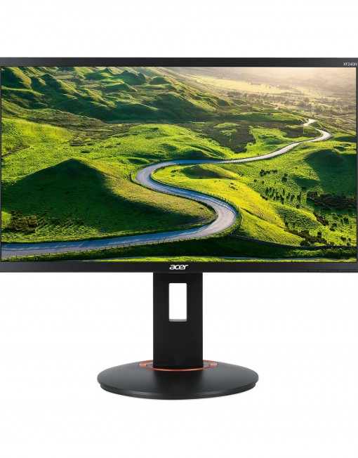 Монитор LED Acer 24", Wide, Full HD, DVI, HDMI, Черен