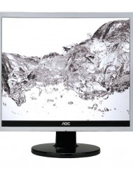Монитор LED AOC 17", DVI, Черен, E719SDA