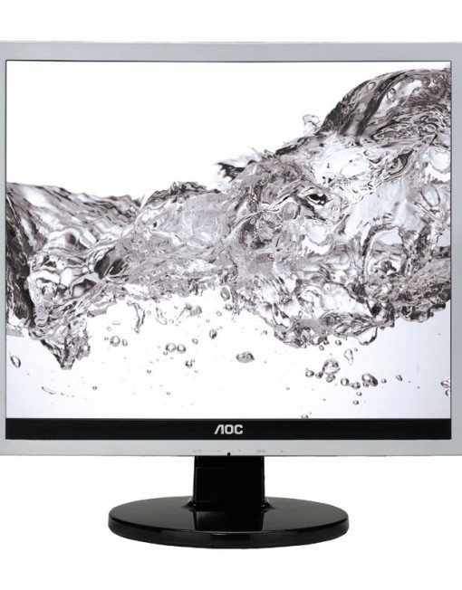 Монитор LED AOC 17", DVI, Черен, E719SDA