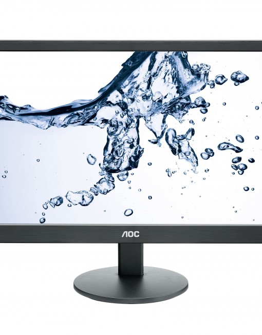Монитор LED AOC 18.5", Wide, Черен, E970SWN