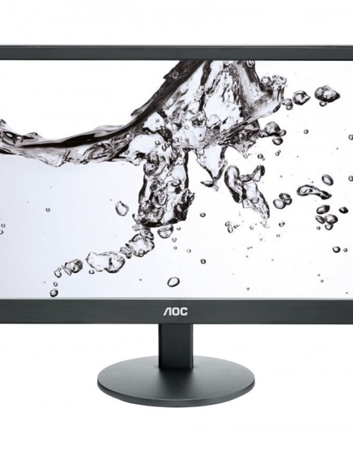 Монитор LED AOC 19.5", Wide, Черен, E2070SWN