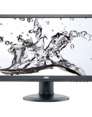 Монитор LED AOC 21.5", Full HD, DVI, Черен, E2260PWDA