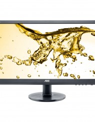 Монитор LED AOC 24", Wide, Full HD, DisplayPort, DVI, VGA, HDMI, Черен, G2460FQ