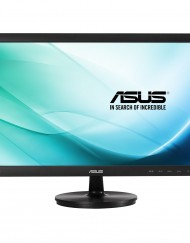 Монитор LED Asus 23.6", Wide, Full HD, DVI, Черен, VS247HR