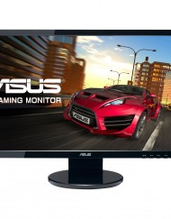 Монитор LED ASUS 24", Wide, Full HD, 1 ms, DVI-D, D-Sub, HDMI, Говорители, Черен, VE248HR