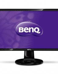 Moнитор LED BenQ 24", Wide, Full HD, DVI, Лъскаво-черен, GL2460