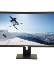 Монитор LED Dell 18.5", Wide, HD, Черен, E1916H