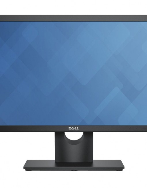 Монитор LED Dell 19.5", Wide, HD, Черен, E2016H