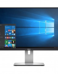 Монитор LED Dell, 24", Full HD, DisplayPort, HDMI, Черен, U2415