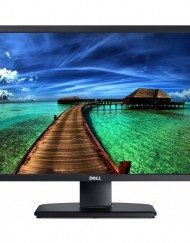 Монитор LED Dell 24", Wide, DVI, Черен, U2412M