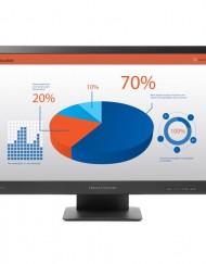 Монитор LED HP ProDisplay, 24", Full HD, VGA, HDMI, DisplayPort, P242va