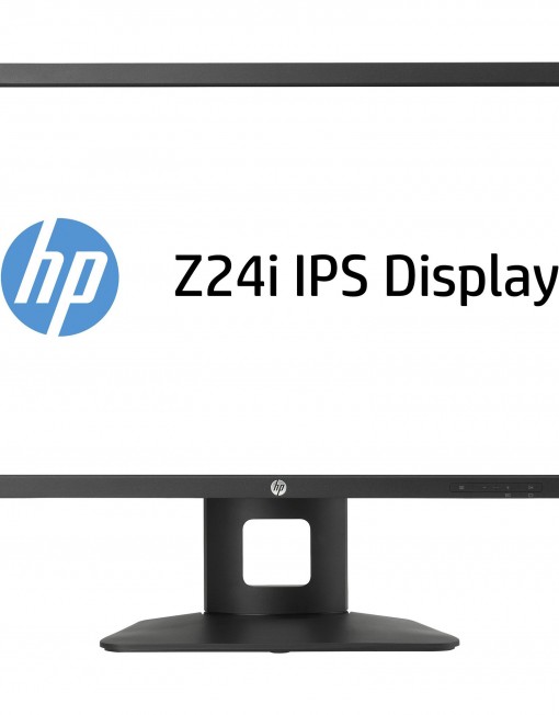 Монитор LED IPS HP, 24", Wide, Full HD, DisplayPort, DVI, VGA, Черен, D7P53A4