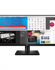 Монитор LED IPS LG 34'', UW-UXGA, DVI, HDMI, DisplayPort, Черен, 34UB67-B