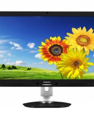 Монитор LED IPS Philips 27", Wide, Full HD, DVI-D, Черен, 271P4QPJKEB/00