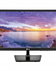 Монитор LED LG  23.5", Wide, DVI, VGA, Черен, 24M37D-B