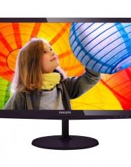 Монитор LED Philips 21.5", Wide, Full HD, DVI-D, MHL-HDMI, 1 мс, Черен, 227E6LDSD/00