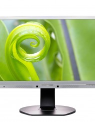 Монитор LED Philips 21.5", Wide, Full HD, DVI-D, Сребрист