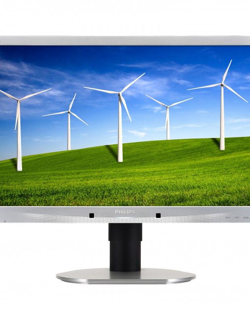 Монитор LED Philips 22", Wide, WSXGA+, DVI-D, Сребрист