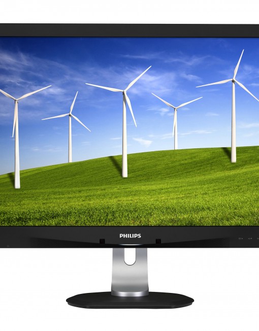 Монитор LED Philips 24", Full HD, Черен, 240B4QPYEB/00