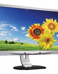 Монитор LED Philips 24", Wide, Full HD, DisplayPort, VGA, DVI, 241P4QPYES, Сребрист