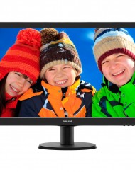 Монитор LED Philips 27", Wide, Full HD, VGA, DVI, HDMI, Черен
