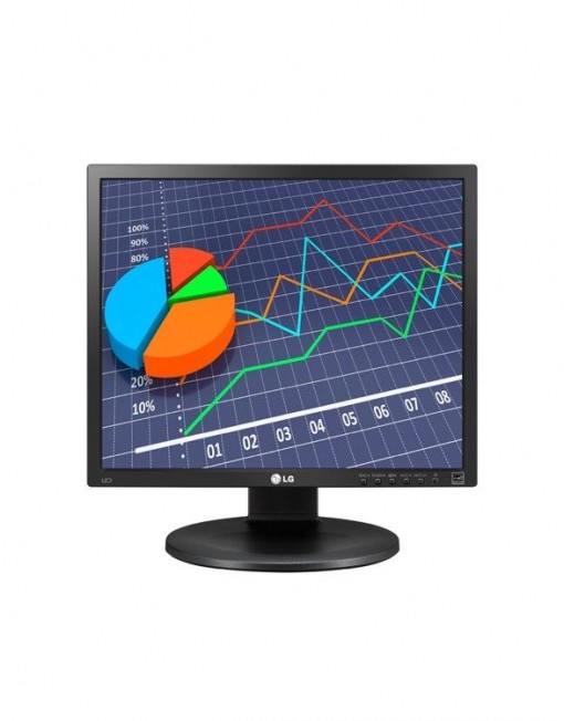 Монитор LG 19MB35P, 19" LED AG, IPS 4:3, 5ms GTG, 1000:1, 5000000:1 DFC, 250cd, 1280x1024, D-Sub, DV