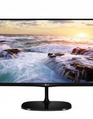 Монитор LG LED IPS 23" IPS панел, Full HD, DVI, HDMI, Черен, 23MP67VQ-P