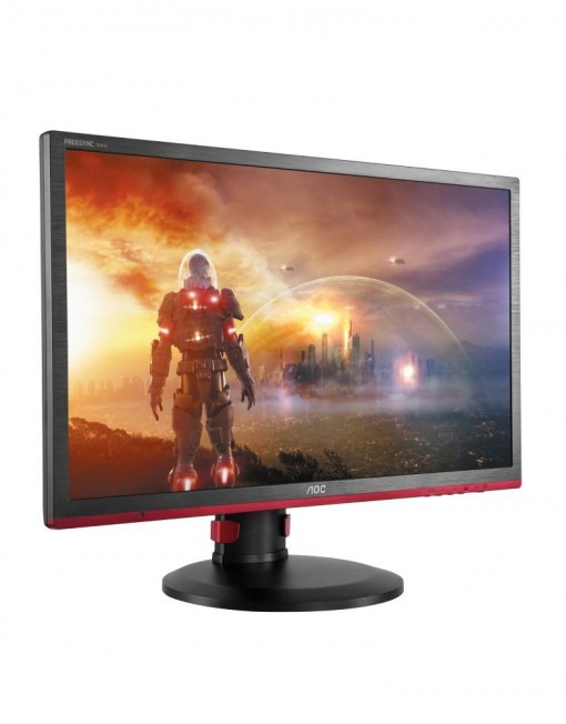 Монитор Монитор AOC 24" LED 1920x1080 16:9 350cd 80M:1 Upto 1ms, USB x 4, Pivot, Black, 3 years