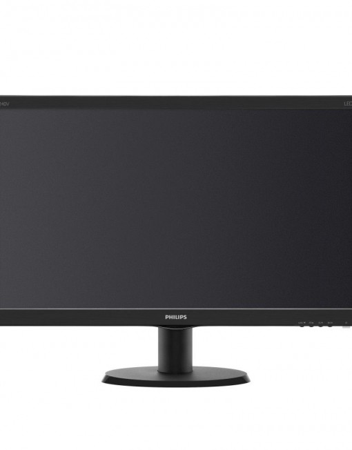 Монитор Philips 240V5QDSB, 23.8" Wide ADS-IPS LED, 5 ms, 20M:1 DCR, 250 cd/m2, 1920x1080 FullHD, DVI