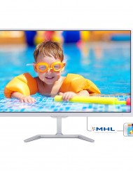 Монитор Philips 27" PLS LCD W-LED monitor 1920 x 1080 5ms (GtG) 250cd2 20M:1 DVI/VGA/MHL